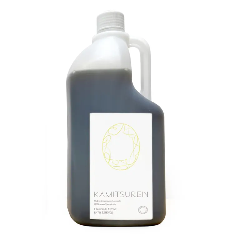 華密恋 薬用入浴剤1500mL 特大 [カミツレ研究所 長野県 池田町 48110806] カミツレン カミツレ 入浴剤 ボトル