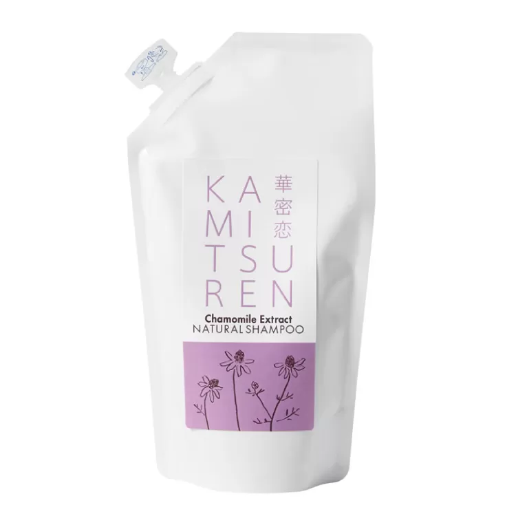 華密恋 ナチュラルシャンプー 200mL ( 詰替え用 ) [カミツレ研究所 長野県 池田町 48110790] カミツレン カミツレ 詰め替え