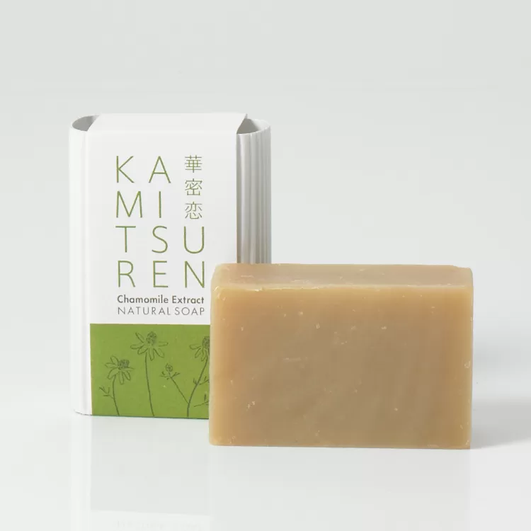 華密恋 ナチュラルソープ 100g [カミツレ研究所 長野県 池田町 48110796] カミツレン カミツレ ソープ