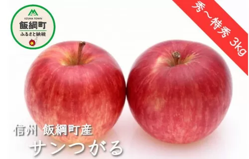 りんご シナノスイート 秀  特秀 3kg ITO果樹園 沖縄県への配送不 2023年10月中旬頃から2023年10月下旬頃まで順次発送予定 令和5年度収穫分 信州の環境にやさしい農産物認証 信州 果物 フルーツ リンゴ 林檎 長野 15000円 予約 農家直送 長野県 飯綱町 [0382]