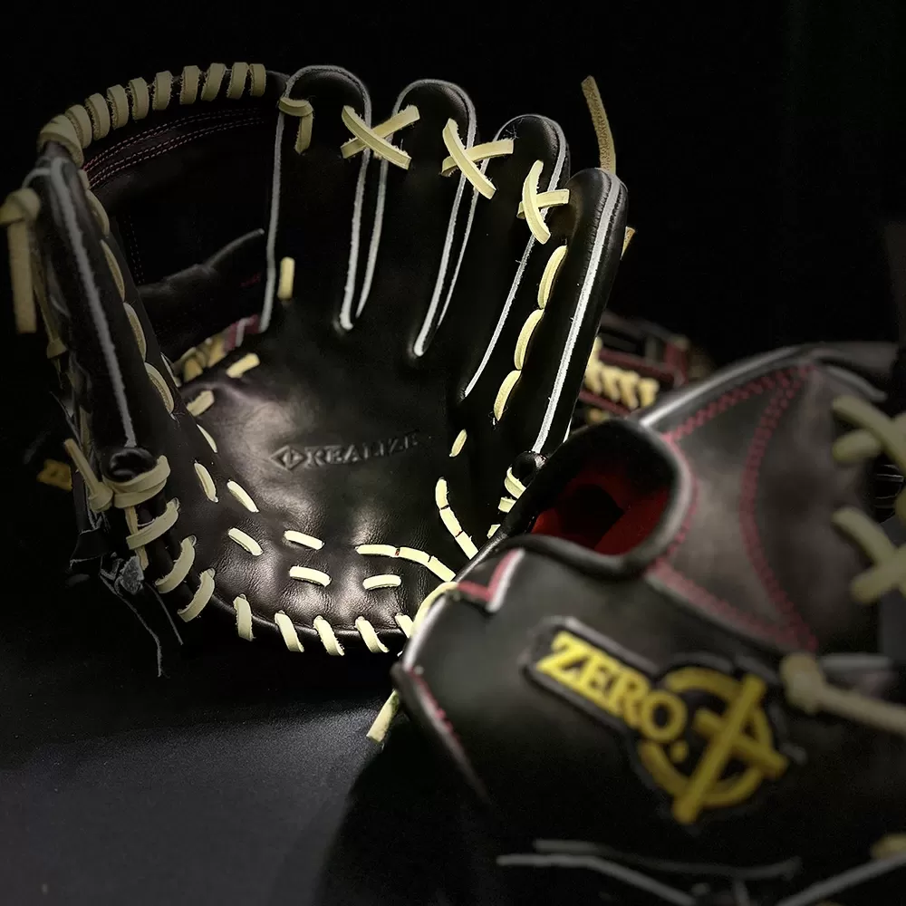 【右利き用】ZERO.REALIZE ジュニアグローブ（J6 内野手用） 定番モデル 野球用グローブ グラブ 野球用グラブ