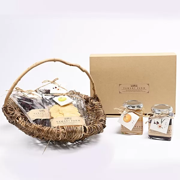 ヤマキ農園　みのかもローゼル＆ドライフルーツ・ペアーセット | 果物 ドライフルーツ 梨 無添加 コンフィチュール ローゼル ハーブ M12S83