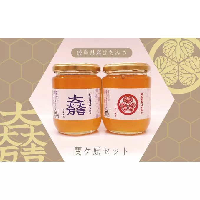 【関ケ原オリジナル】岐阜県産はちみつ関ケ原セット