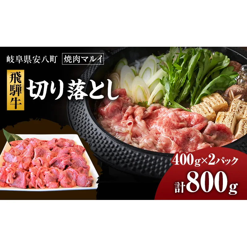 飛騨牛切り落とし約800g（約400g×2）