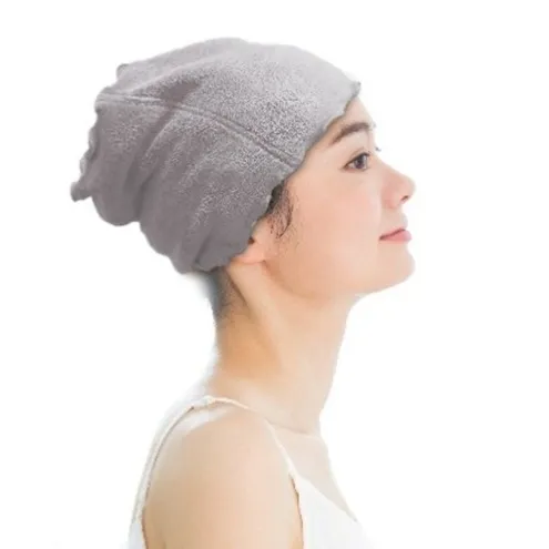 エアーかおる プチターバン( グレー )&ヘアーバンド( グレー )セット プチターバン ヘアーバンド ネックタオル 吸水力 吸水 ドライヤー時短 セット スーパーゼロ