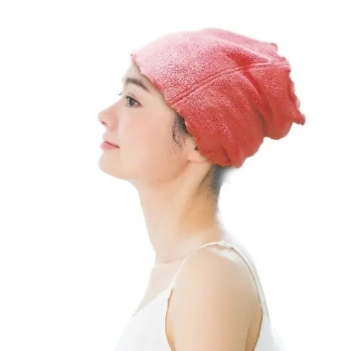 エアーかおる プチターバン( ローズ )&ヘアーバンド( グレー )セット プチターバン ヘアーバンド ネックタオル 吸水力 吸水 ドライヤー時短 セット スーパーゼロ