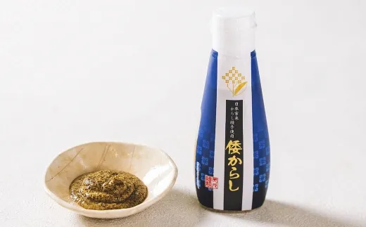 美ノ久 倭からし 約200g ( 約100g × 2本 ) からし 調味料 辛口 和食 洋食 ボトル 肉料理 野菜料理 焼き鳥 漬物