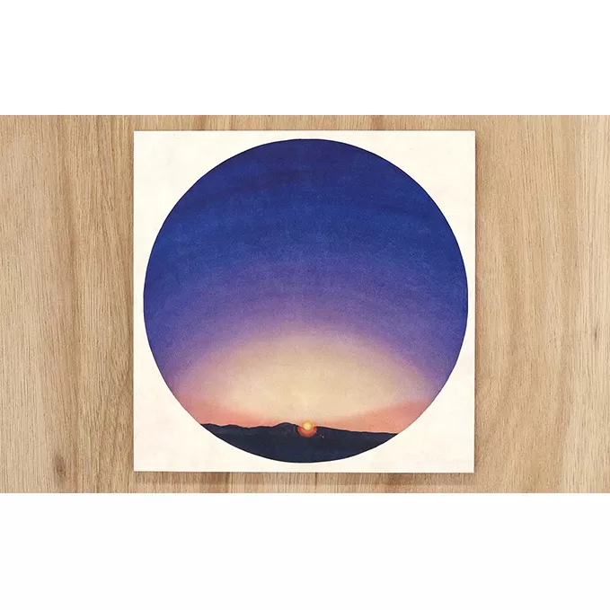 センテンヤアートパネル　『そらもよう』−夜明け− 絵画 和紙 印刷 木製パネル シンプル 洋風 和風 