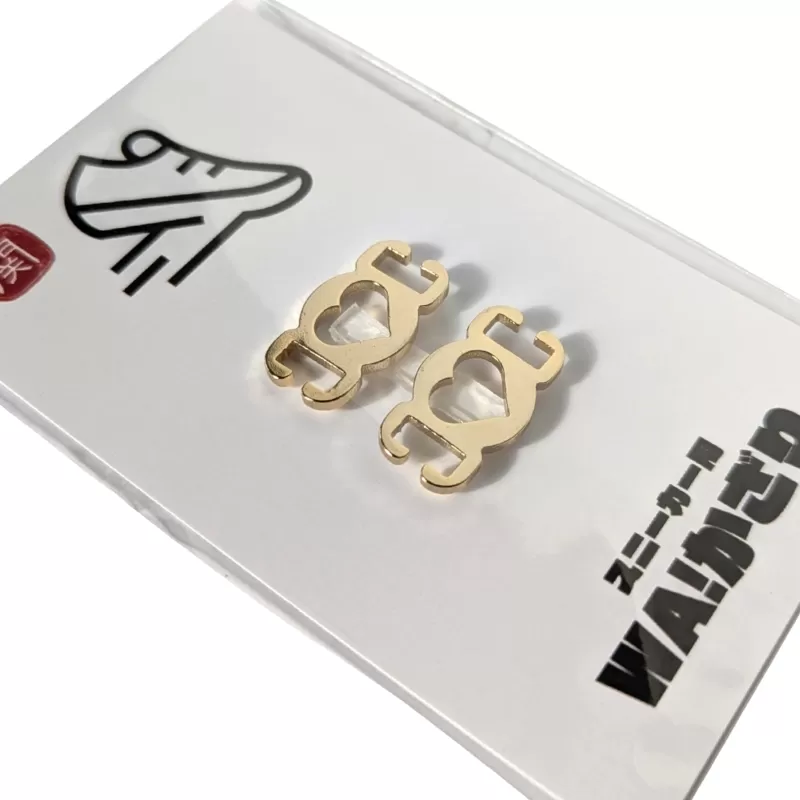 【4007】スニーカーWA! かざり ハート ゴールド