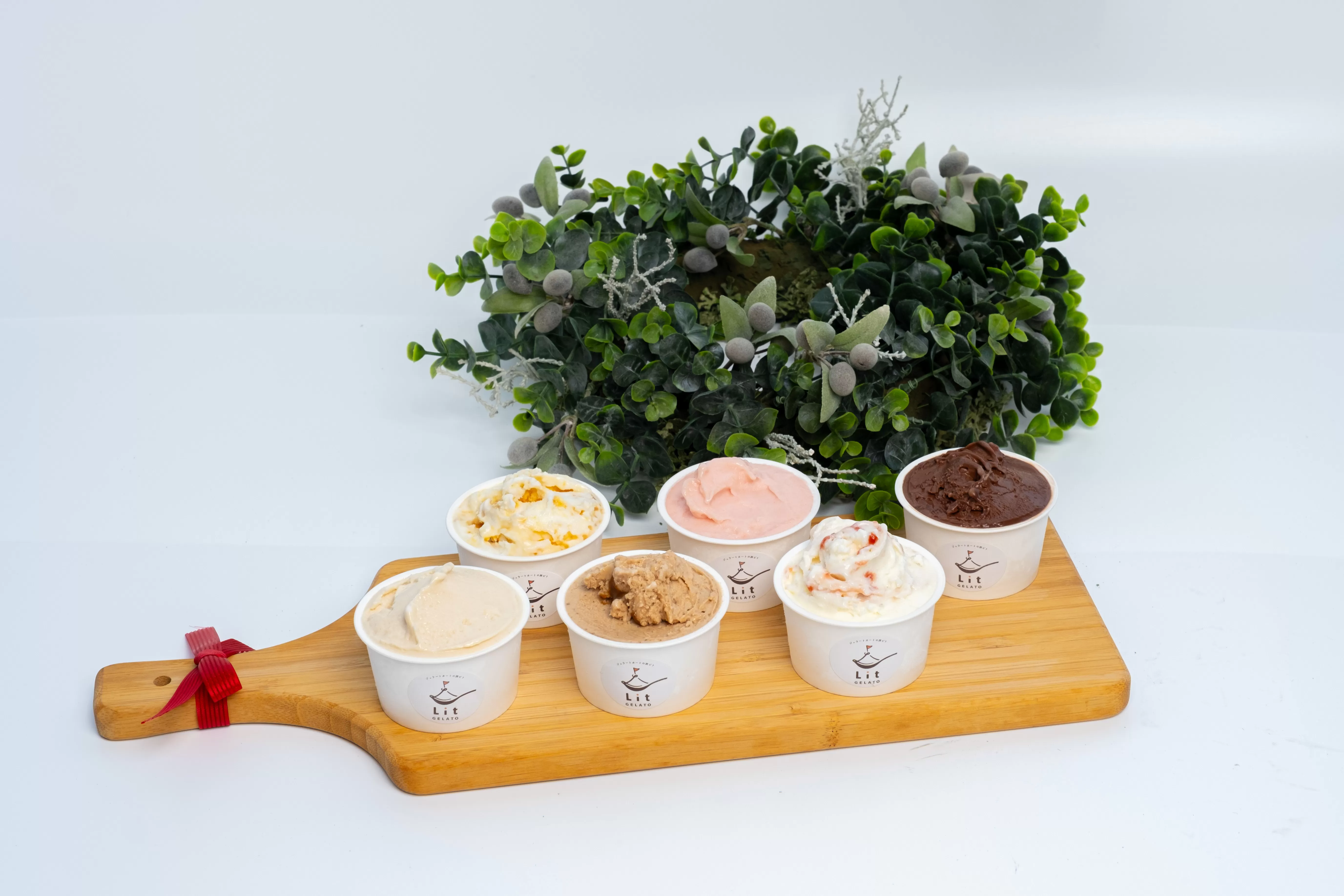 Lit GELATO 定番フレーバー 手作りジェラート 6個セット アイスクリーム