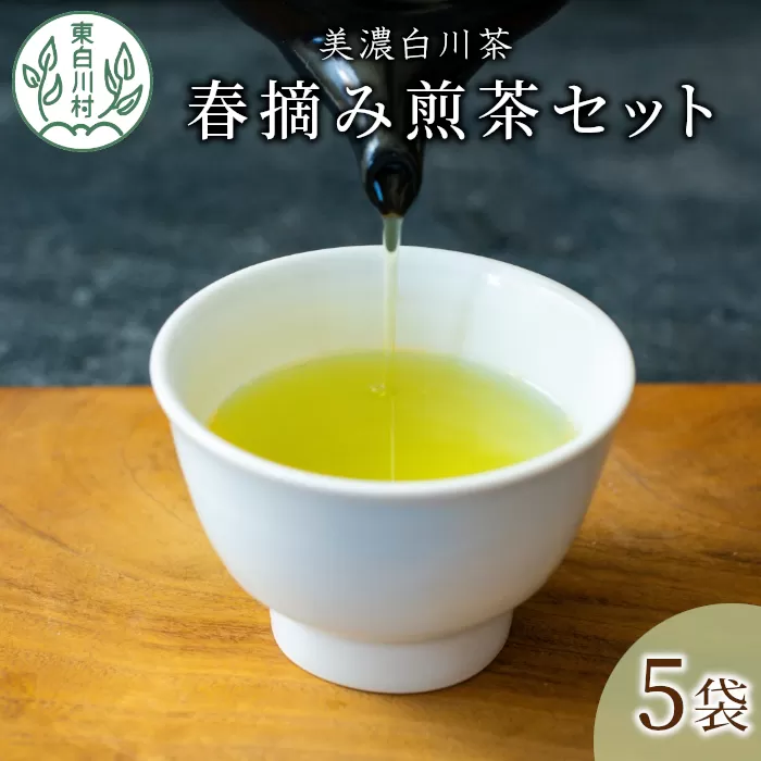 茶蔵園 春摘み煎茶セット (5袋入) 日本茶