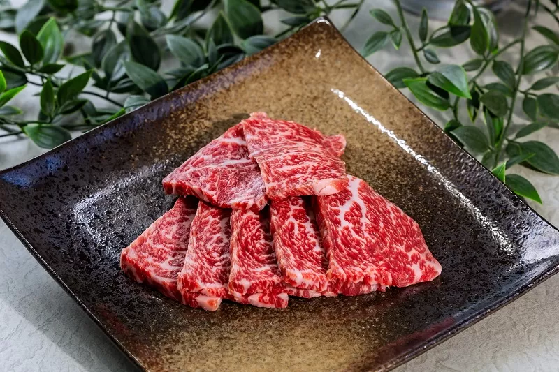 0015-110-01 富士山竹川牛 サーロインステーキ 165g×1枚 & リブロース焼肉 195g