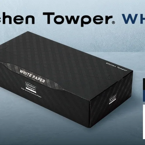 Kitchen Towper　WHITE-L　Black キッチンペーパー キッチン用品 台所用品 静岡県 島田市