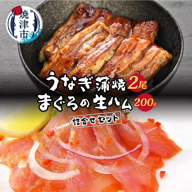 a18-023　鰻の蒲焼 鮪の生ハム 焼津銀鮮 詰合せCセット
