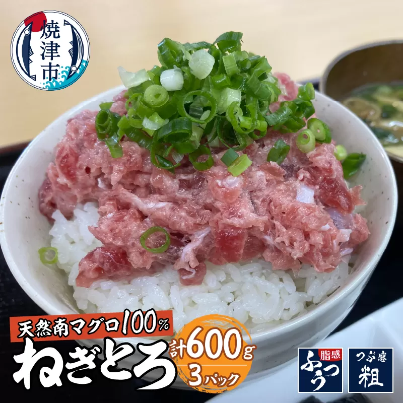 a10-977　【1つ上の逸品】天然南マグロ100％ねぎとろ600g
