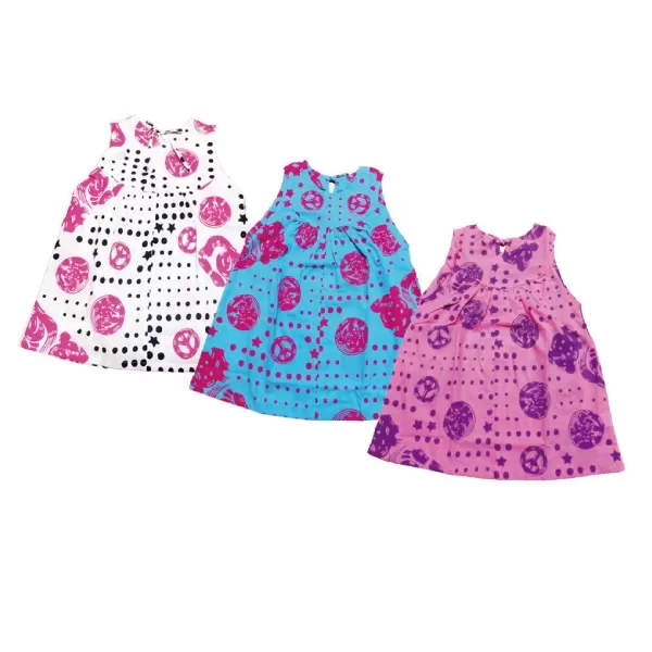 a19-012　焼津市魚河岸ワンピース(子供用)＆うちわセット