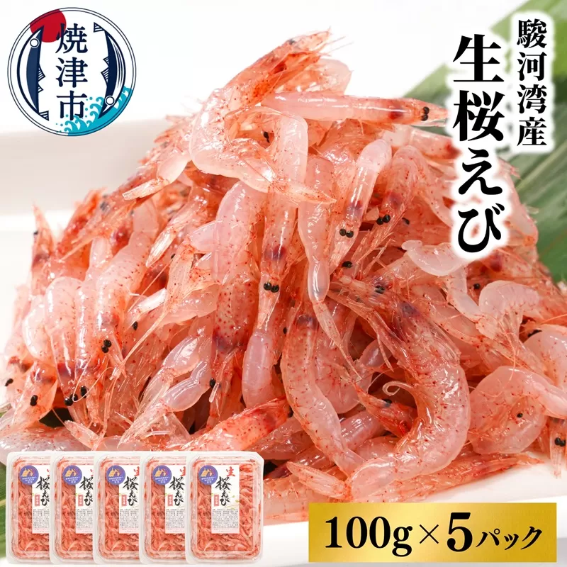 a15-562　焼津特選 生桜えび 100g×5