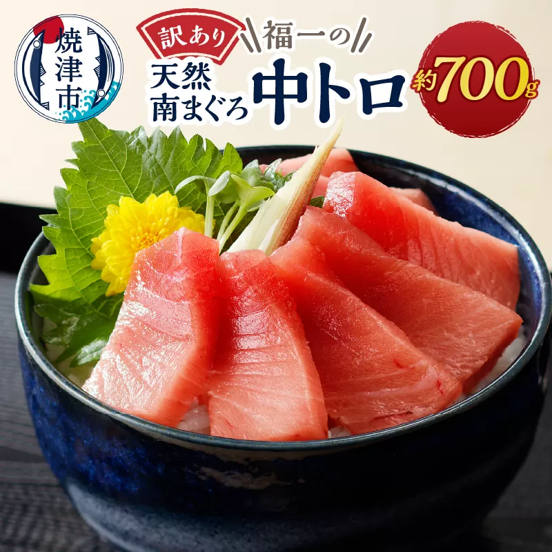 a10-1000　マグロ 中トロ 訳あり 刺身 ミナミマグロ 中トロ 切り落とし 約700g
