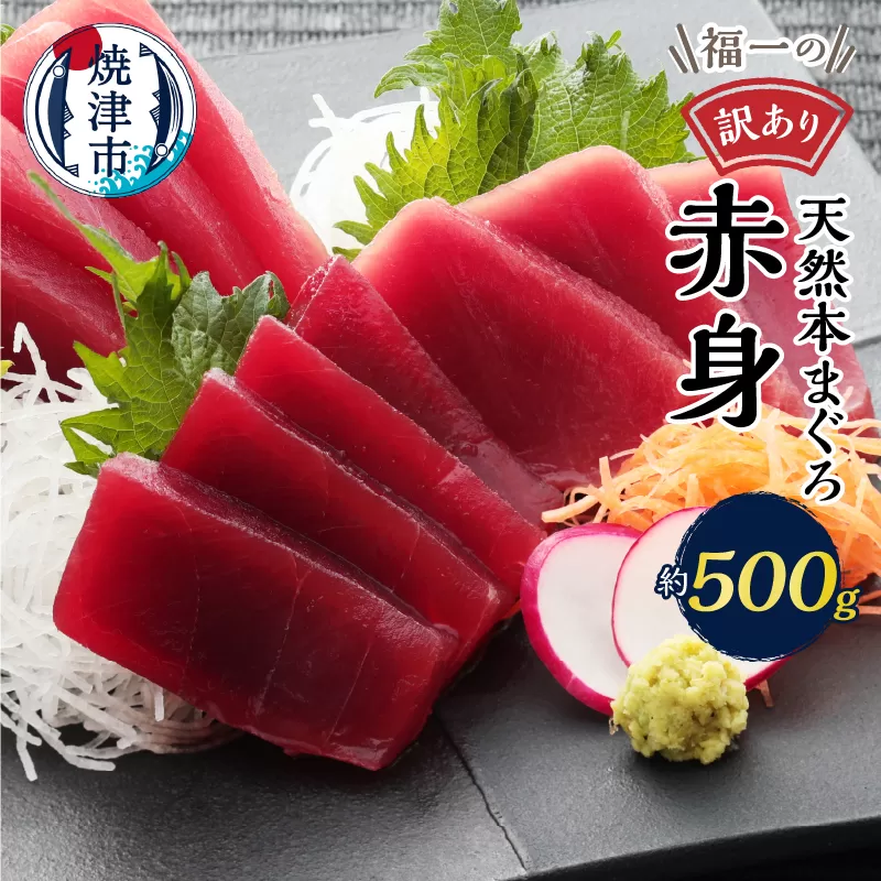 a10-1077　マグロ 赤身 訳あり 刺身 ホンマグロ 天身 約500g