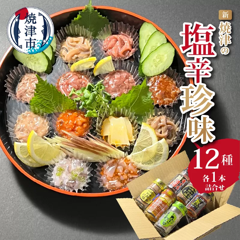a10-1012　新・12種の焼津の 塩辛 珍味 詰合せ