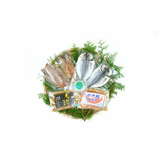 金め鯛 味噌漬 干物 Cセット＋わさび漬 お得パック 1141 ／ 山長水産 金目 鰆 鯵 鯖