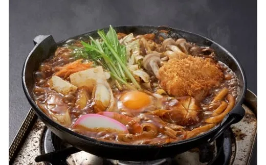 小山茶寮特製3種の味噌煮込みうどん食べ比べセット（3種×2食）