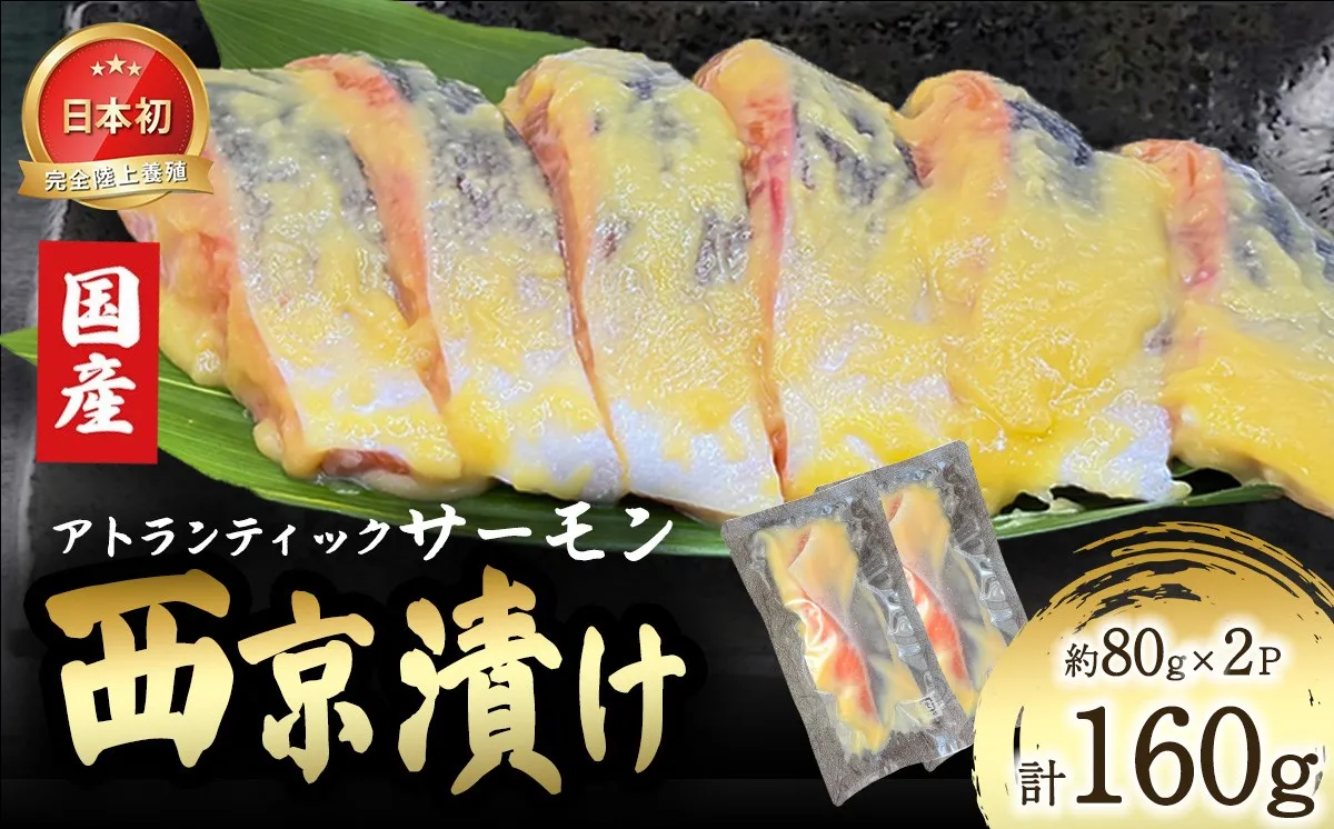 小山町産アトランティックサーモン追い麹西京漬け　2切（その他）