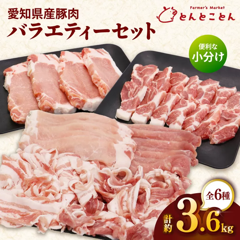知多ポークバラエティーセット 便利な小分け 知多ポーク 自社ブランド 豚肉 焼き肉 焼きそば 炒め物 とんかつ しゃぶしゃぶ 焼肉 豚バラ 豚ロース 豚肩ロース 豚モモ うす切り 豚小間切れ とんとことん 知多ピッグ ブランド豚 豚 農場 農場直営 愛知県産豚肉 国産 常滑市 ふるさと納税