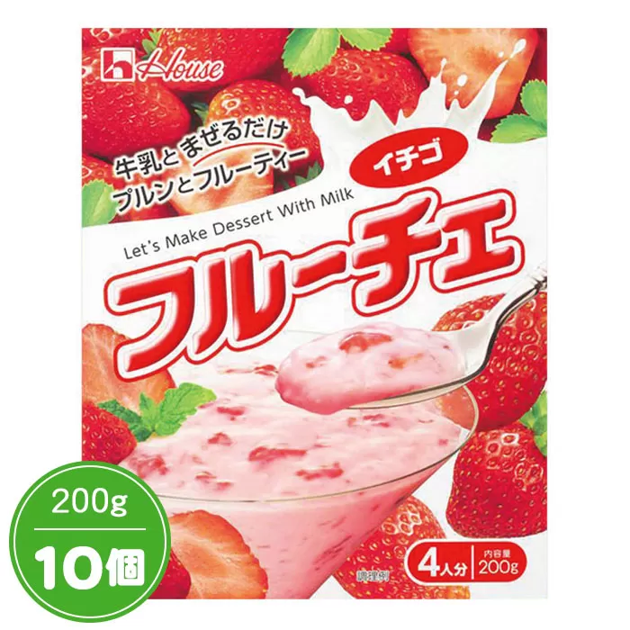 No.033 フルーチェ イチゴ 詰め合わせ 10個入り