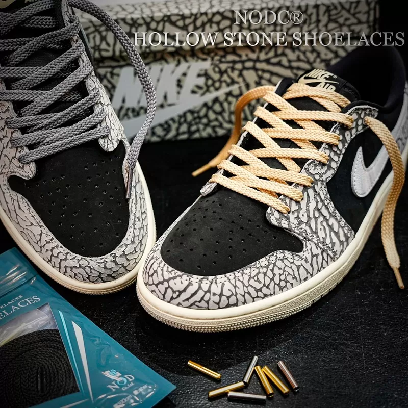 NODC HOLLOW STONE SHOELACES ３セット［173N19］