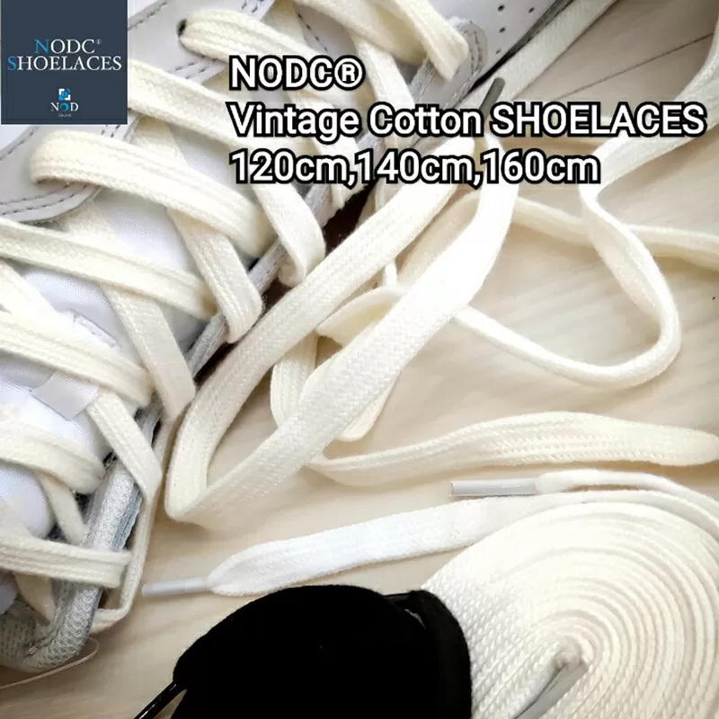 NODC Vintage Cotton SHOELACES ３セット［173N21］