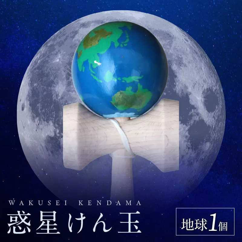 世界に一つだけのけん玉「地球」 [055A31]