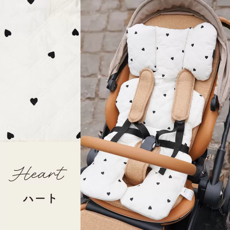 colulu ベビーカーシート【ハート】（3311）