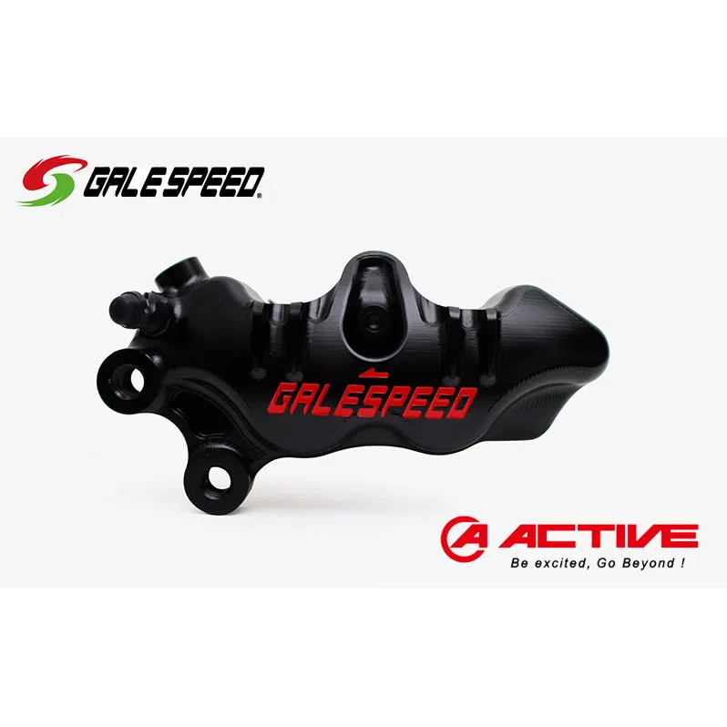 GALE SPEED エラボレート・フロント4Pキャリバー(アキシャル40mm) 左/SCMボルト仕様 バイク オートバイ パーツ 左キャリパー 
