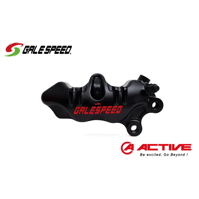 GALE SPEED エラボレート・フロント4Pキャリバー(アキシャル40mm) 右/SCMボルト仕様 バイク オートバイ パーツ 右キャリパー 