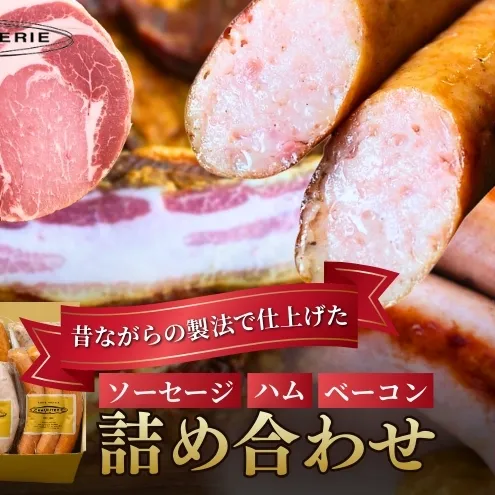 ソーセージ ハム ベーコン 6種 セット 加工肉 ギフト ウインナーウィンナー 国産