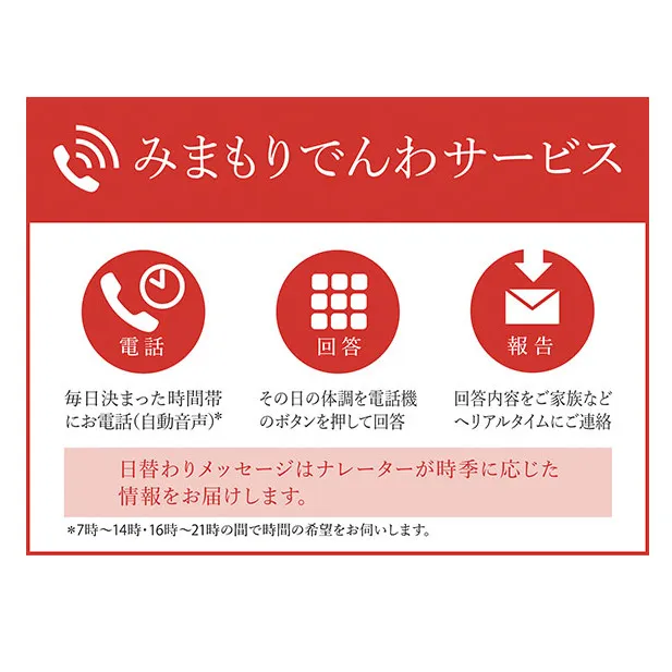 みまもりでんわサービス（固定電話コース）3カ月 地域のお礼の品 カタログ 