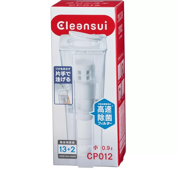 クリンスイ ポット型 浄水器 CP012（0.9Lコンパクトモデル）ポット型 ろ過