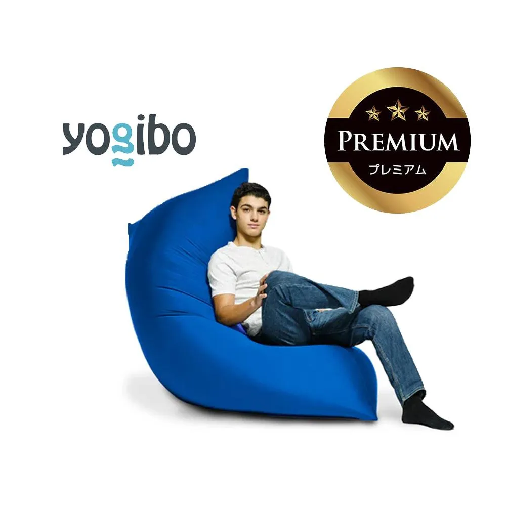 Yogibo Zoola Max Premium ロイヤルブルー│送料無料 全国配送離島含 ビーズクッション カバー 洗える（ヨギボー ズーラ マックス プレミアム）
