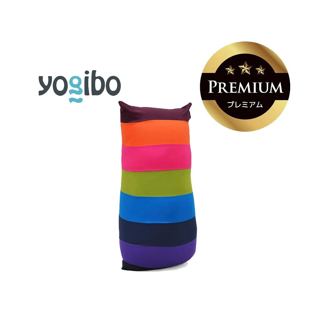 Yogibo Lite Rainbow Premium ブライト│送料無料 全国配送離島含 ビーズクッション カバー 洗える(ヨギボー ライト レインボー プレミアム)