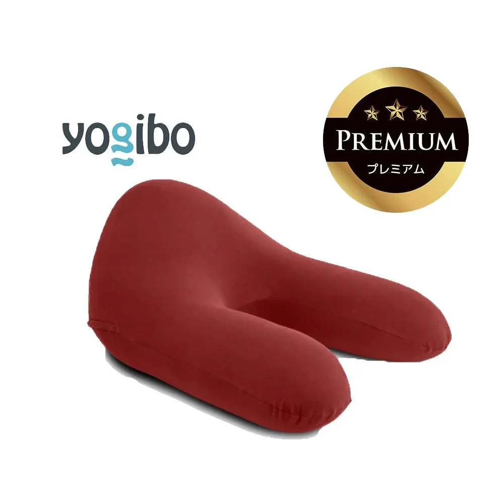 Yogibo Ghost Premium ワインレッド│送料無料 全国配送離島含 ビーズクッション カバー 洗える(ヨギボー ゴースト プレミアム)