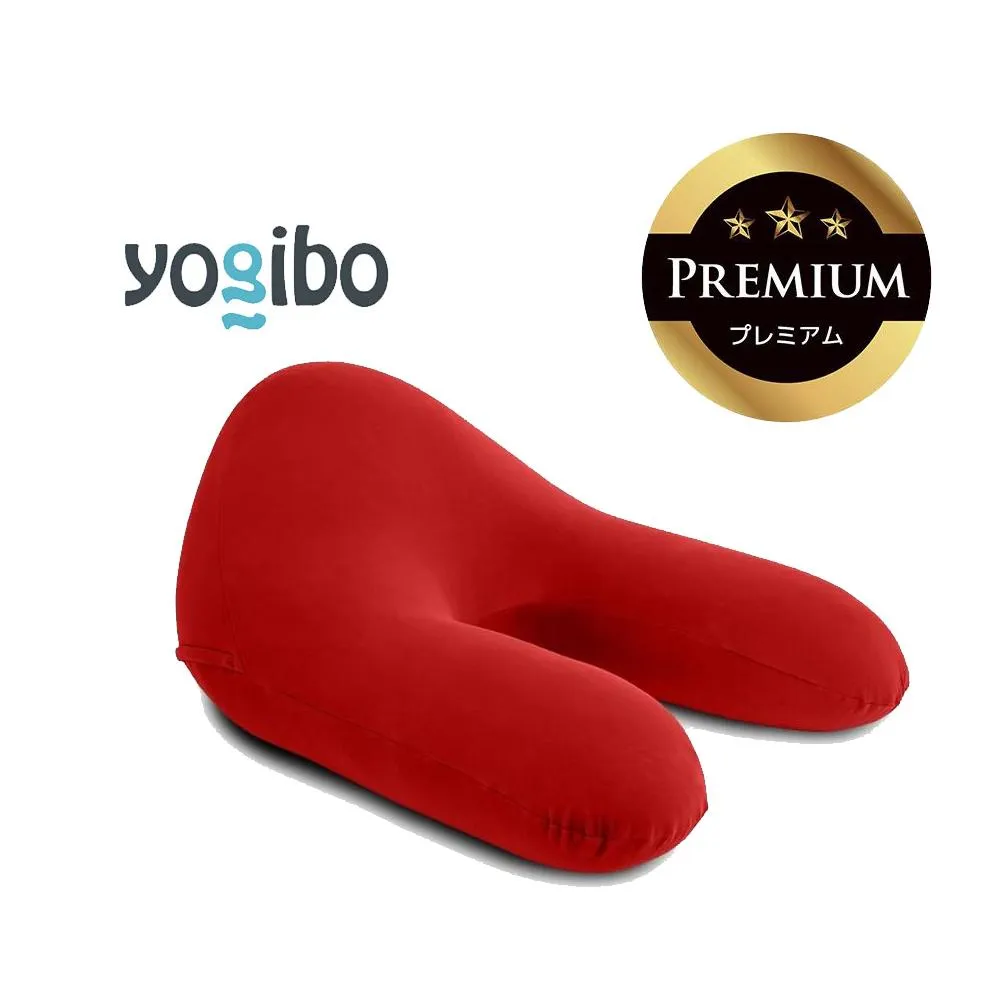 Yogibo Ghost Premium レッド│送料無料 全国配送離島含 ビーズクッション カバー 洗える(ヨギボー ゴースト プレミアム)