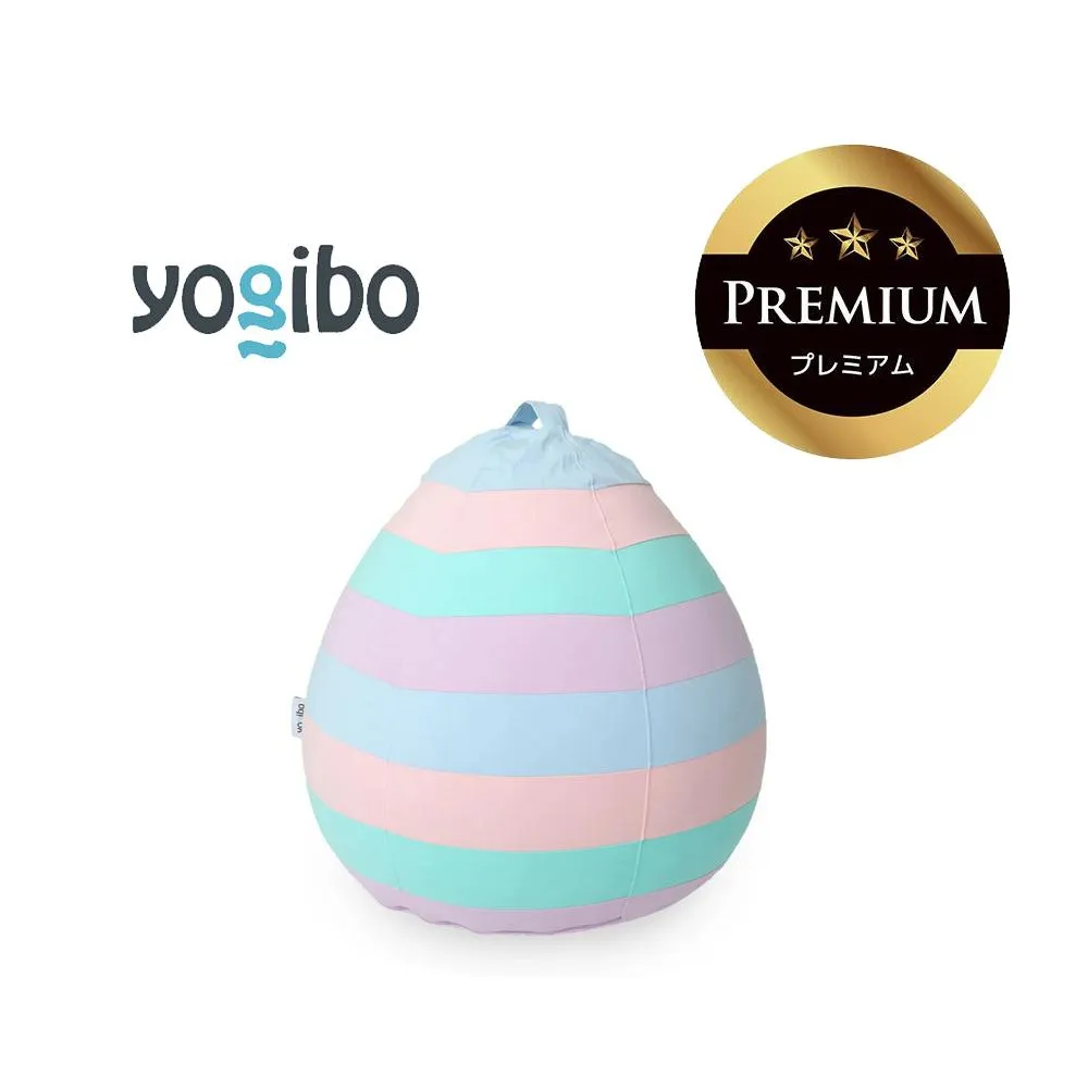 Yogibo Drop Rainbow Premium パステル│送料無料 全国配送離島含 ビーズクッション カバー 洗える(ヨギボー ドロップ レインボー プレミアム)
