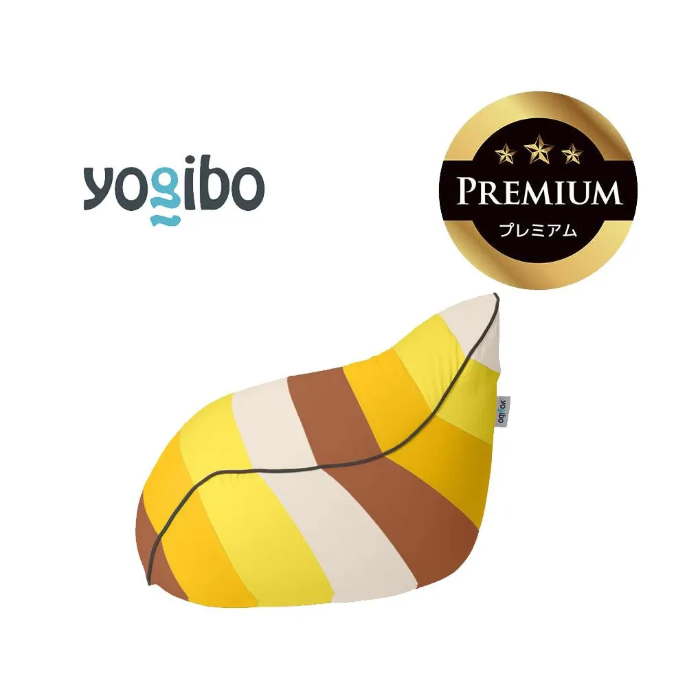 Yogibo Lounger Rainbow Premium サンセット│送料無料 全国配送離島含 ビーズクッション カバー 洗える(ヨギボー ラウンジャー レインボープレミアム)
