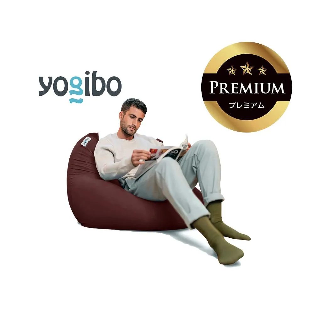 Yogibo Mini Premium ディープパープル│送料無料 全国配送離島含 ビーズクッション カバー 洗える（ヨギボー ミニ プレミアム）