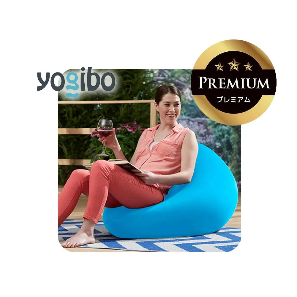 Yogibo Zoola Mini Premium スカイ│送料無料 全国配送離島含 ビーズクッション カバー 洗える（ヨギボー ズーラ ミニ プレミアム）