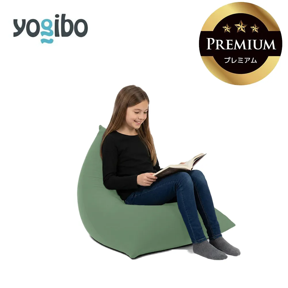 Yogibo Pyramid Premium オリーブグリーン│送料無料 全国配送離島含 ビーズクッション カバー 洗える(ヨギボー ピラミッド プレミアム)