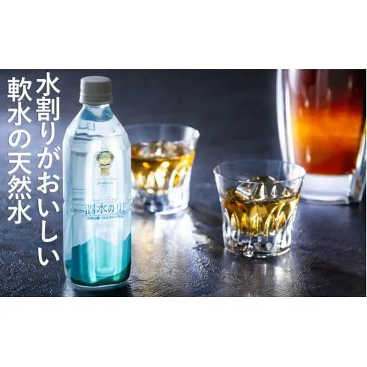 プレミアム天然水 鈴鹿山麓の銘水 泗水（しすい）の里 おいしい水 おいしい 軟水 水割り 48本 2ケース モンドセレクション 最高金賞