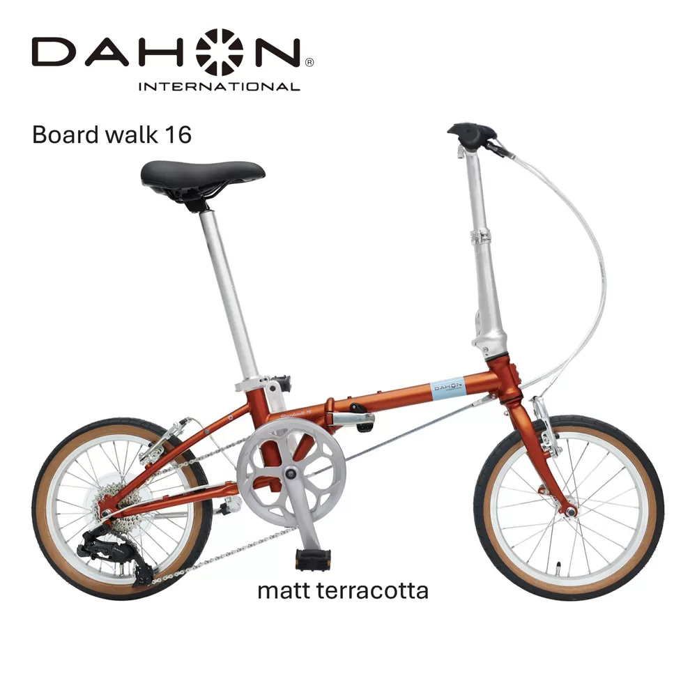 DAHON Int Folding Bike Board walk 16　Matt Terracotta【四日市市 で人気の返礼品 武田産業 折り畳み自転車 自転車 折りたたみ自転車 折りたたみ式自転車 三重県 四日市市ふるさと納税】