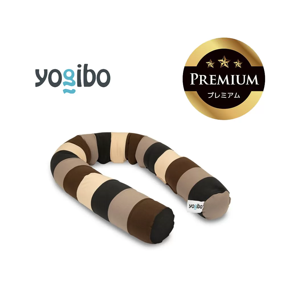 Yogibo Caterpillar Roll Long Premium（ヨギボー キャタピラー ロール ロング プレミアム）ナチュラル【ビーズクッション ビーズ 座椅子 椅子 クッション ビーズソファー ビーズソファ 新生活 プレゼント インテリア 家具 ベッド ゲーム】